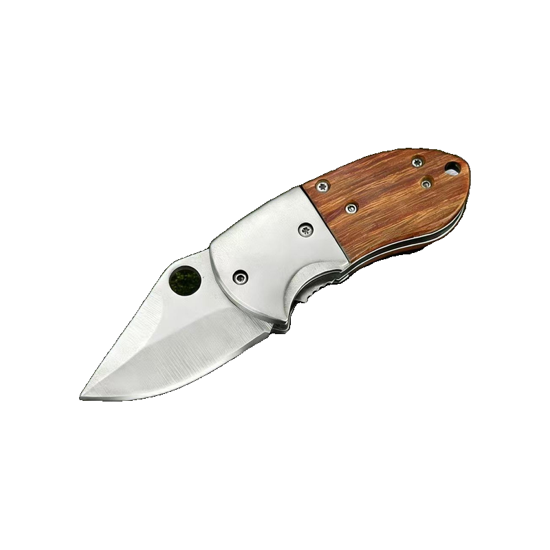 EDC Outdoor Folding Pocket Knife - Wood Handle Mini Utility Tool - Style 3935 EDC Outdoor Folding Pocket Knife - Wood Handle Mini Utility Tool - Style 3935