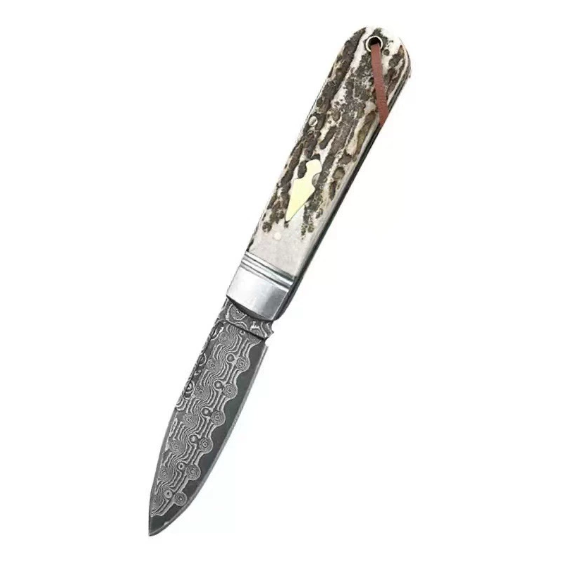 Outdoor Camping Folding Pocket Knife - Sheath Set Compact Utility Tool - Style 0715 Outdoor Camping Folding Pocket Knife - Sheath Set Compact Utility Tool - Style 0715