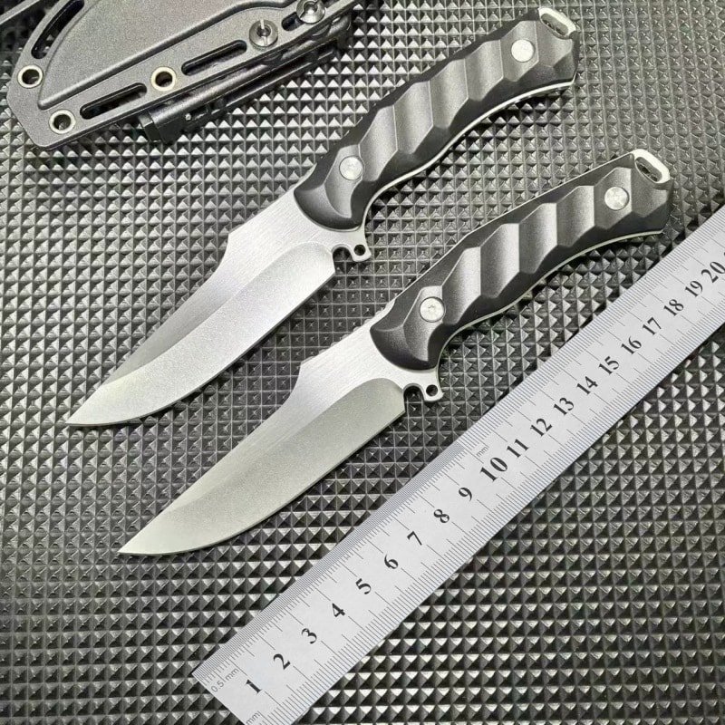 Silver Handle Outdoor EDC Folding Knife Set Silver Handle Outdoor EDC Folding Knife Set