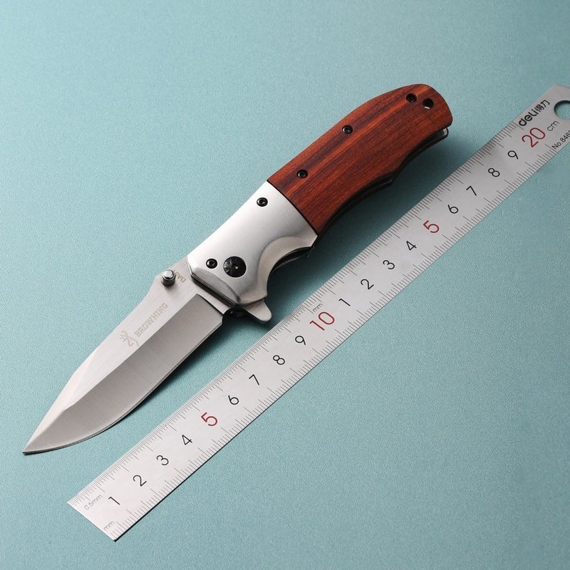 Wood Handle Outdoor EDC Folding Knife Wood Handle Outdoor EDC Folding Knife