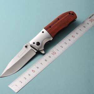 Red Handle Outdoor EDC Folding Knife