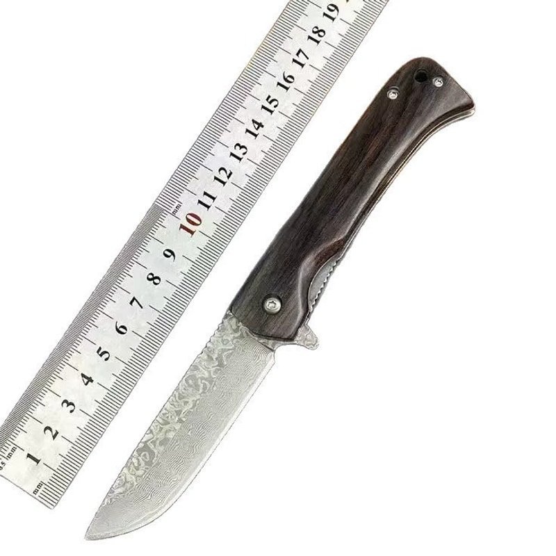 Wood Handle Outdoor EDC Folding Knife Wood Handle Outdoor EDC Folding Knife