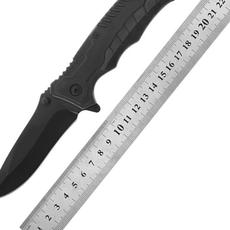 Black Handle Outdoor EDC Folding Knife Black Handle Outdoor EDC Folding Knife