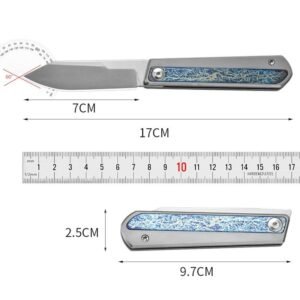 Sandblasted Outdoor EDC Folding Knife