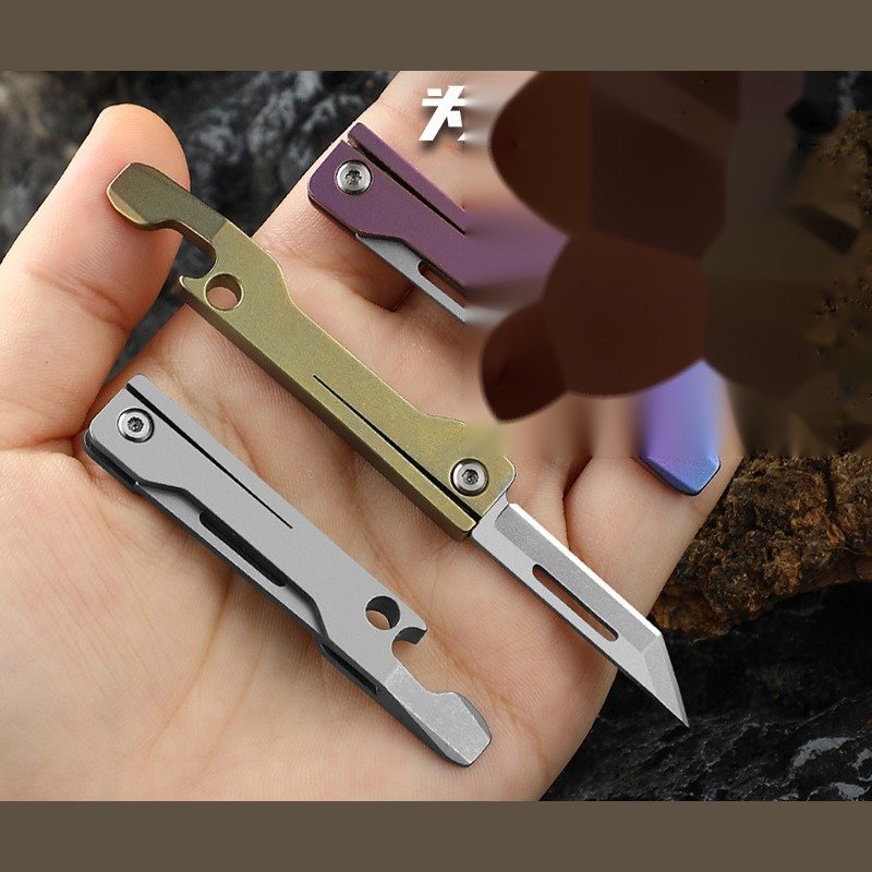 Colour Outdoor Utility Folding Knife Set Colour Outdoor Utility Folding Knife Set
