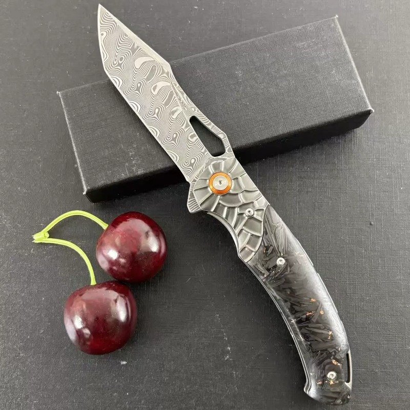 Carbon Pattern Outdoor Folding Knife Carbon Pattern Outdoor Folding Knife