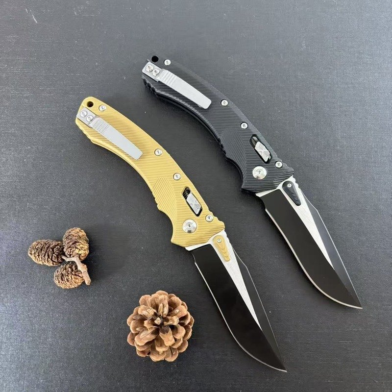 Black And Yellow Outdoor Folding Knife Pair Black And Yellow Outdoor Folding Knife Pair