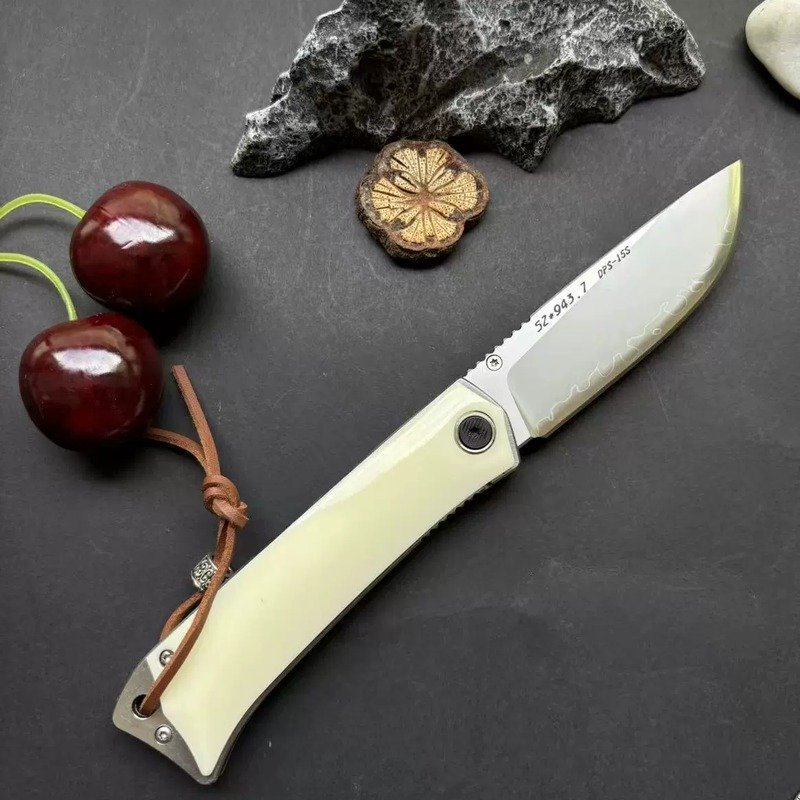 Ivory Handle Outdoor Folding Knife Ivory Handle Outdoor Folding Knife
