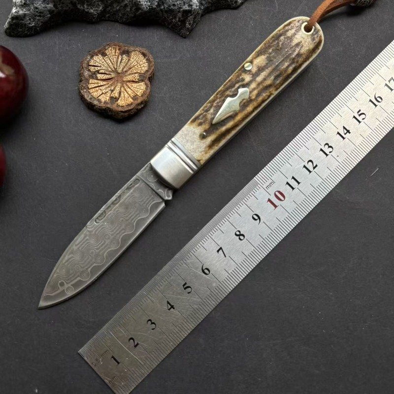 Wood Handle Outdoor EDC Folding Knife Wood Handle Outdoor EDC Folding Knife