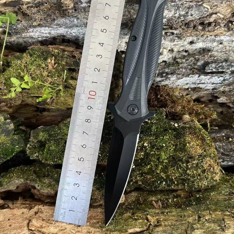 Black Slim Outdoor EDC Folding Knife Black Slim Outdoor EDC Folding Knife
