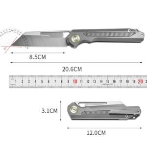 Titanium Outdoor EDC Folding Knife