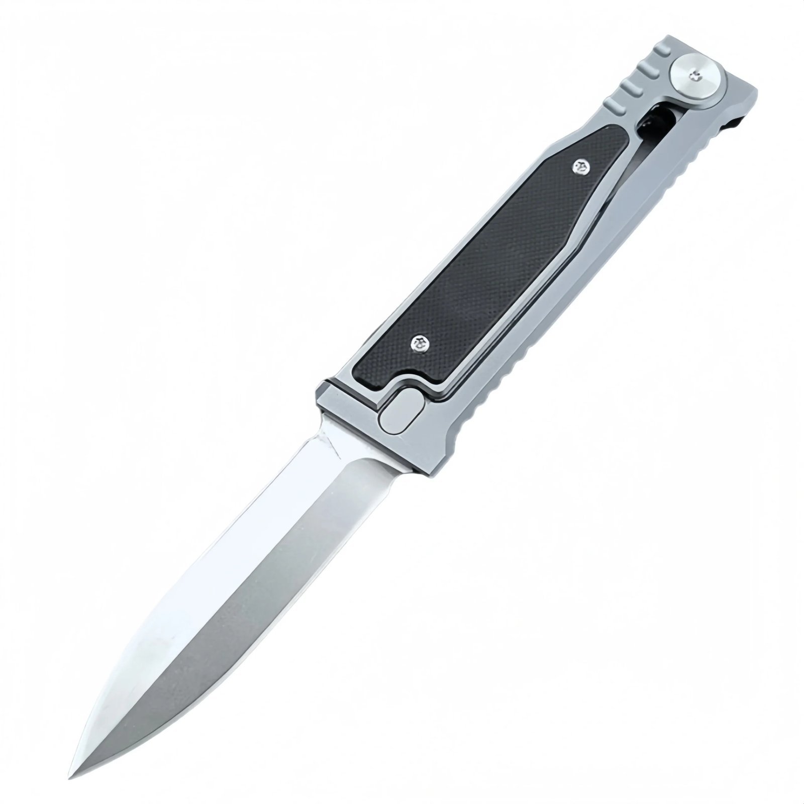 22693-main-white-clean.jpg Gravity knife aluminum alloy handle D2 high hardness EDC