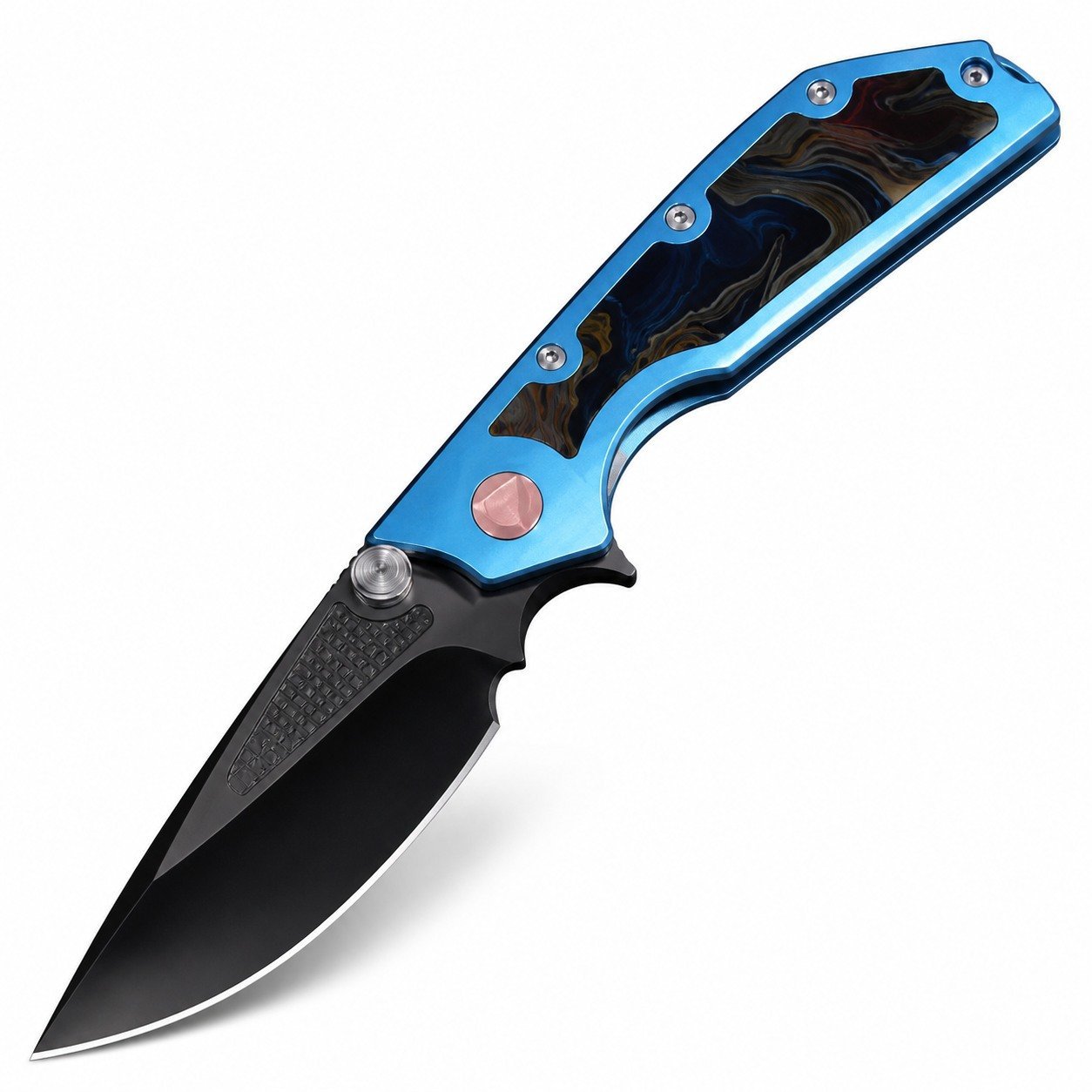 48278-main-white-clean.jpg Dance Of The Dead 2nd Generation M390 DLC Blade Titanium Shank SF