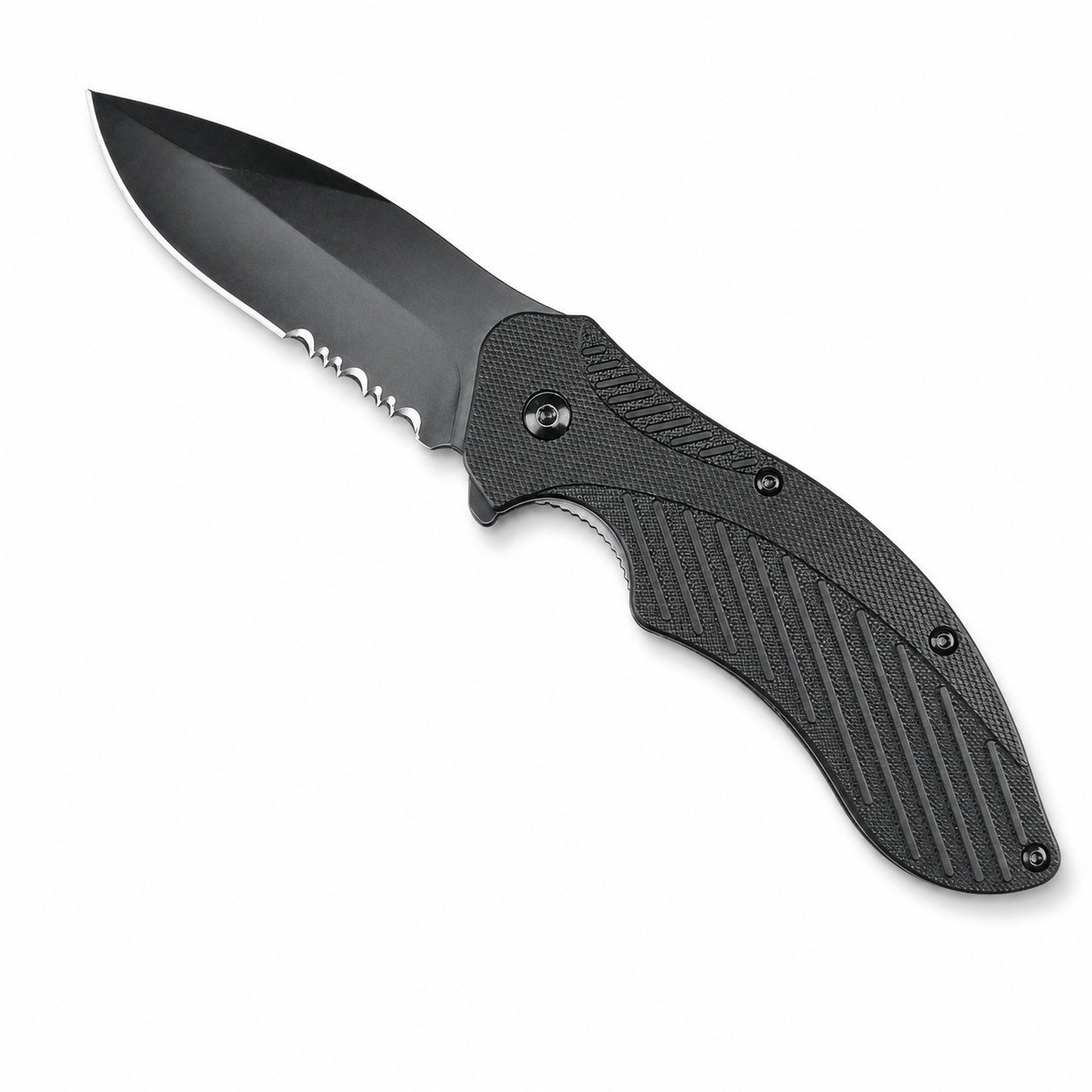 50382-main-white-clean.jpg Kashow 1605 Half-tooth Fracture Folding Knife